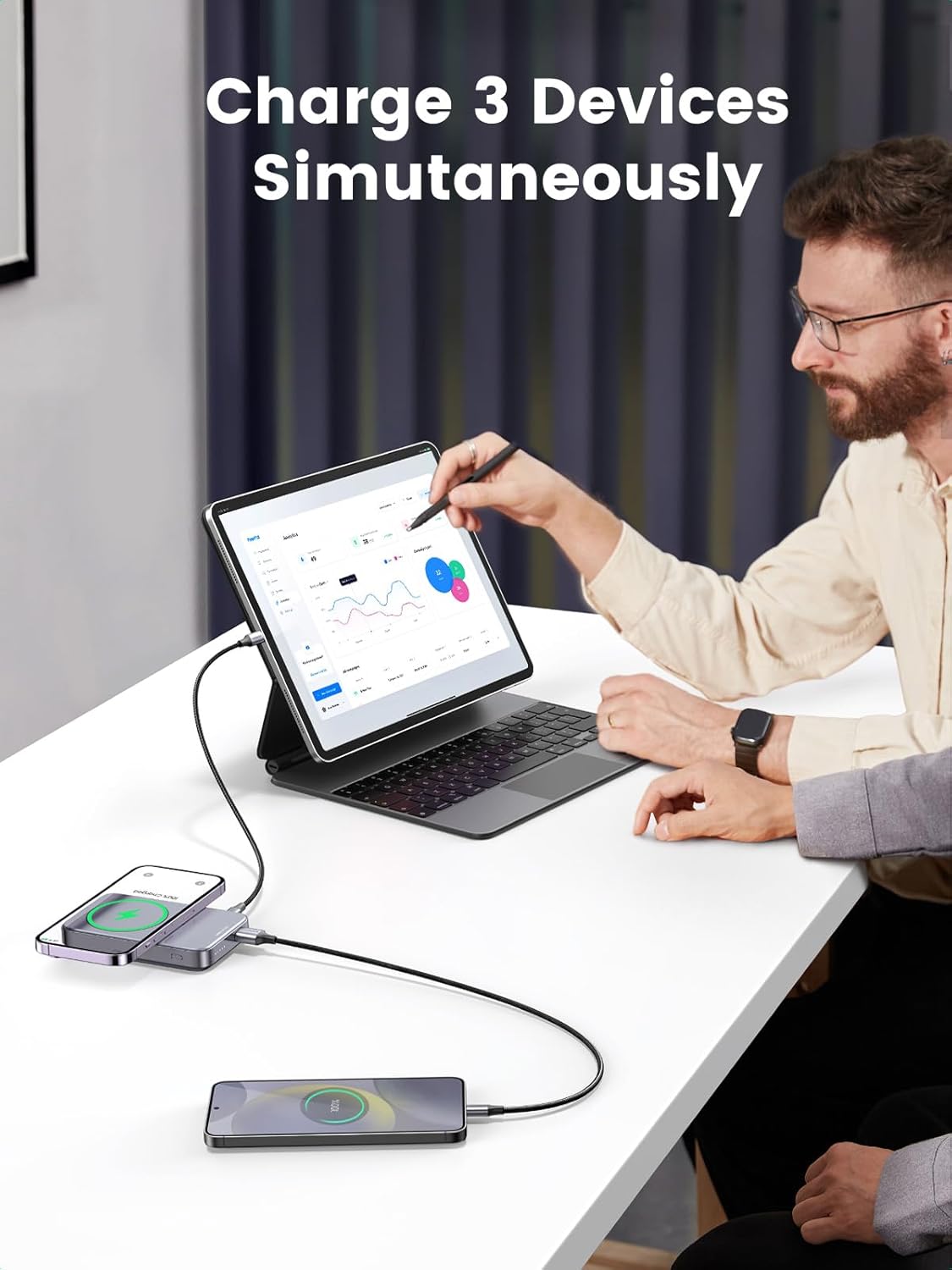  UGREEN 10000mAh Magnetic Power Bank